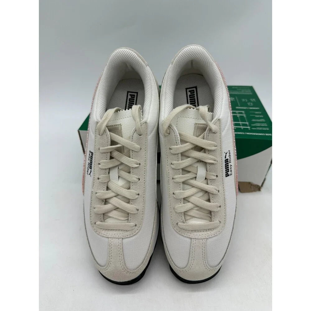 Puma Easy Rider Women's Size 8.5 White pink Running Athletic Shoes 403354 02